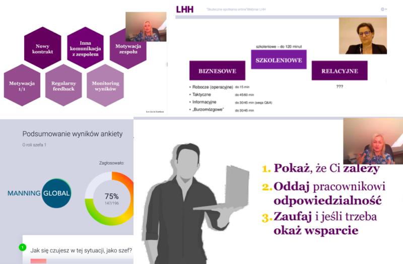 #Presenting 👩‍🏫  #Listening 👂  #Learning 👨‍💻  #Earning 💱  Thanks to our HR Manager Aleksandra Wawrzyczek for sharing this webinar about leadership and management during #COVID19. #Communication is key, as well as trust, support and finding solutions to any #business situation!