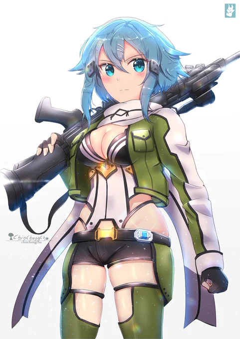 Sinon (Shino Asada)
シノン 『朝田 詩乃』

#ソードアート・オンライン #SwordArtOnline #sinon #sao_anime #SAO #FanArt #artistsontwitter #anime 