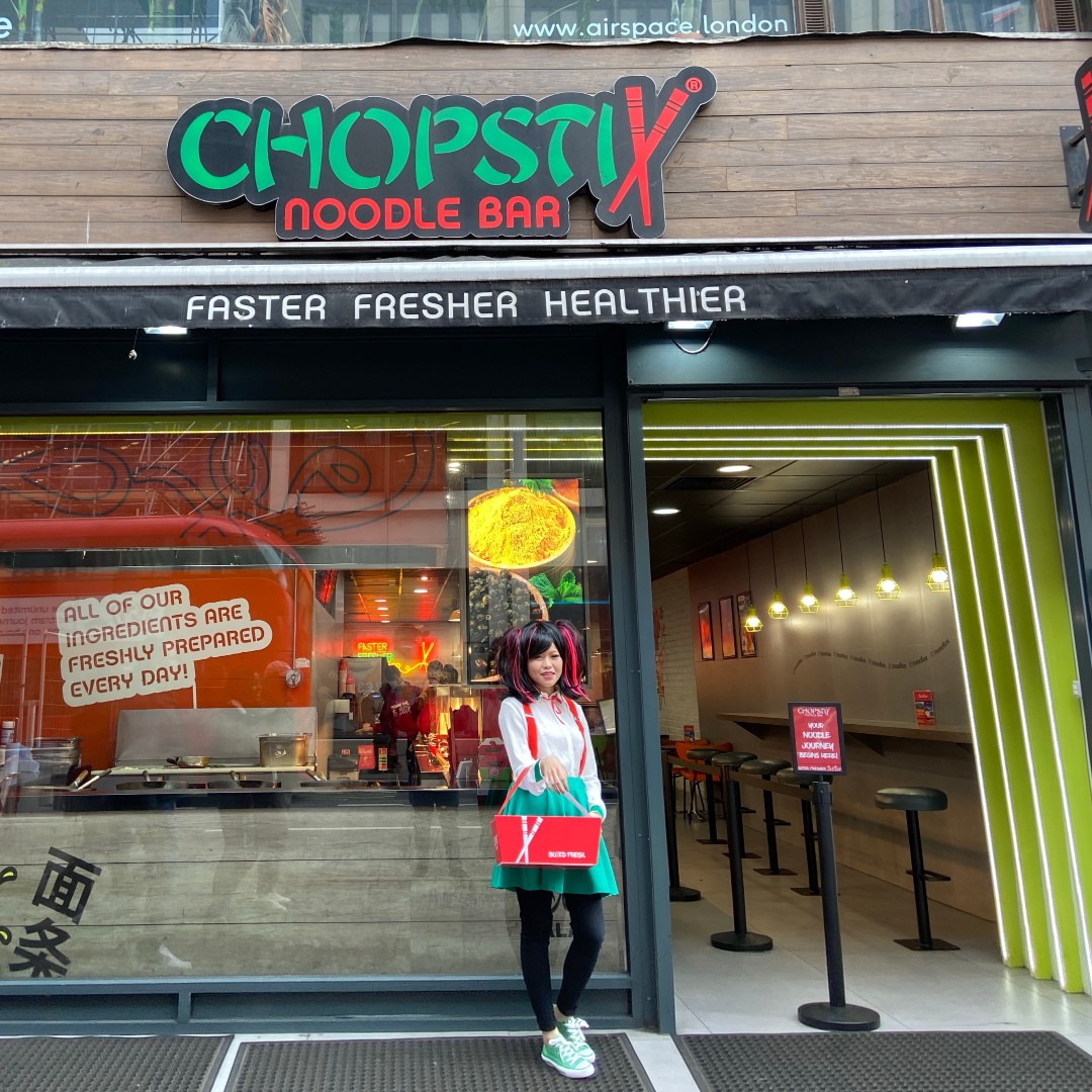 Anime girl at the Chopstix store opening last January! #anime #chopstix #sorchaproductions #eventprofs #events
