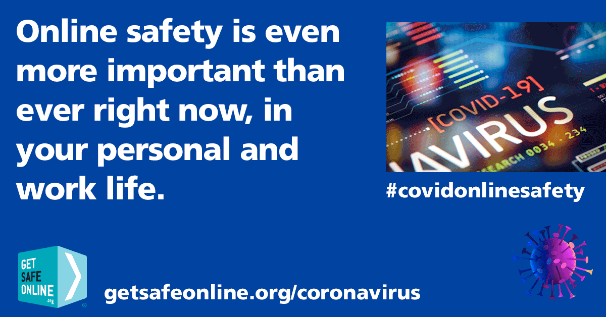 CyberResScot's tweet photo. RT @GetSafeOnline: Here's a handy leaflet on avoiding #coronavirus scams and working safely at home, that you can view online and if you like, print on your home printer. Stay safe online as well as in the physical world 
https://t.co/nlLMeFS2Jh https://t.co/BTUoOhfRUx