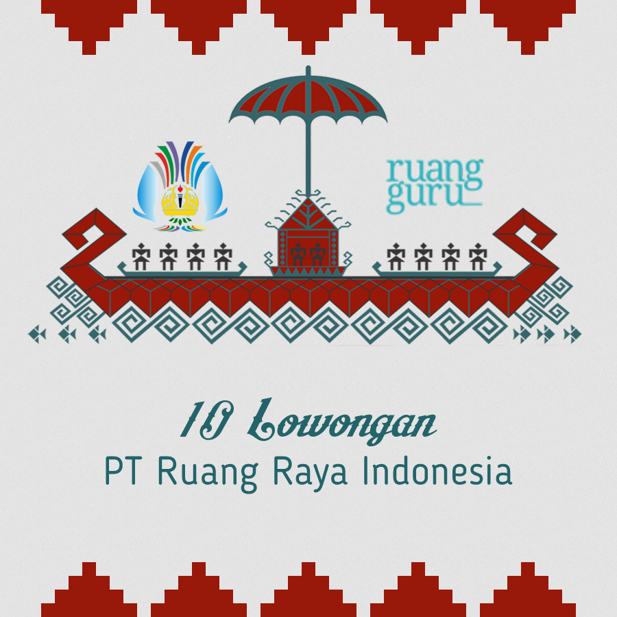Tabik Pun!!!
Info Lowongan Kerja 
PT Ruang Raya Indonesia
s.id/feNrM
Berlaku hingga 31 Maret 2020
Lowongan Kerja lainnya bisa dilihat pada cced.unila.ac.id/job-board/
<a href="/official_unila/">Official Unila</a> <a href="/ruangguru/">ruangguru</a>
Perbarui Informasi Wawasan Kerja dan Kewirausahaan Anda melalui <a href="/CCED_Unila/">UPT PKK UniLa</a>