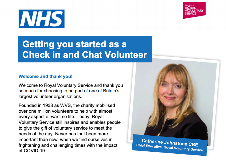 For people based in the UK looking for a way to help

I just signed up an NHS Volunteer Responder to check in and chat over the phone with people at risk of loneliness as a consequence of self-isolation

Simple way to contribute if you have capacity

goodsamapp.org/NHSvolunteerre…