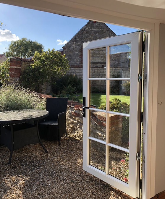 We've been so pleased to see some sunshine and enjoy some fresh air (from a distance of course). French doors are the perfect way of connecting indoors and outside. Thank you to installer <a href="/thenewwindowco/">The New Window Company</a> for sharing this one.