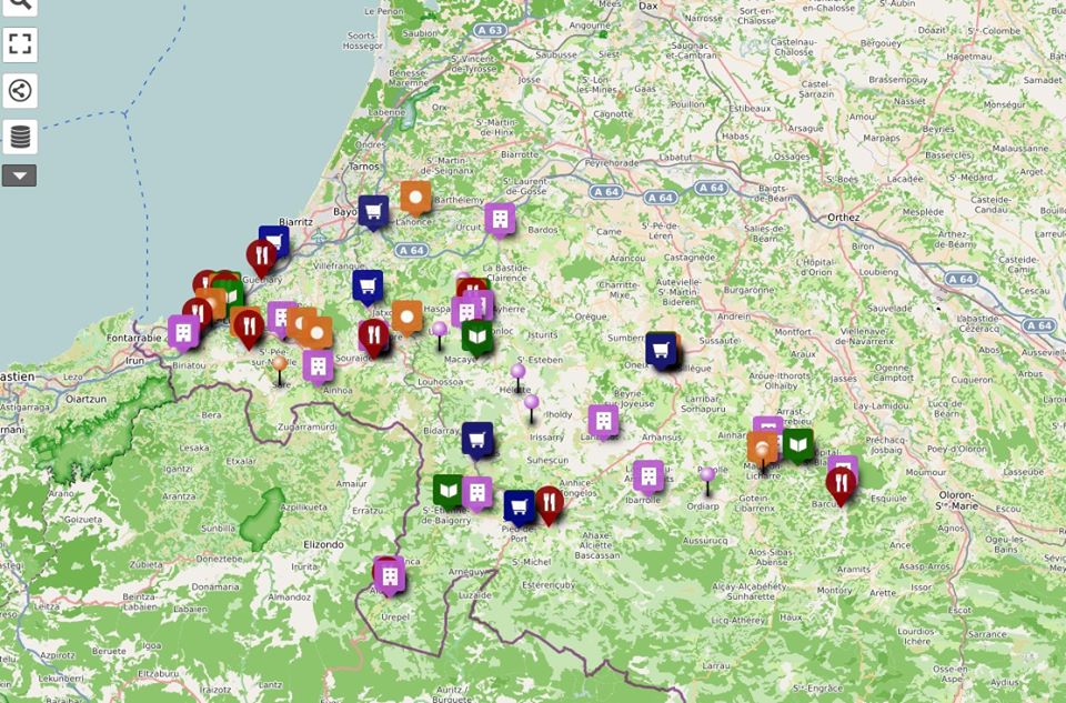 #Elkartasuna #Covid19 #relocalisationdeleconomie . Une carte interactive pour visualiser les producteurs et restaurateurs d'#Iparralde #Paysbasque qui ont besoin de nous tous pour continuer à travailler : livraisons à domicile, vente à la propriété... bit.ly/Elkartasuna