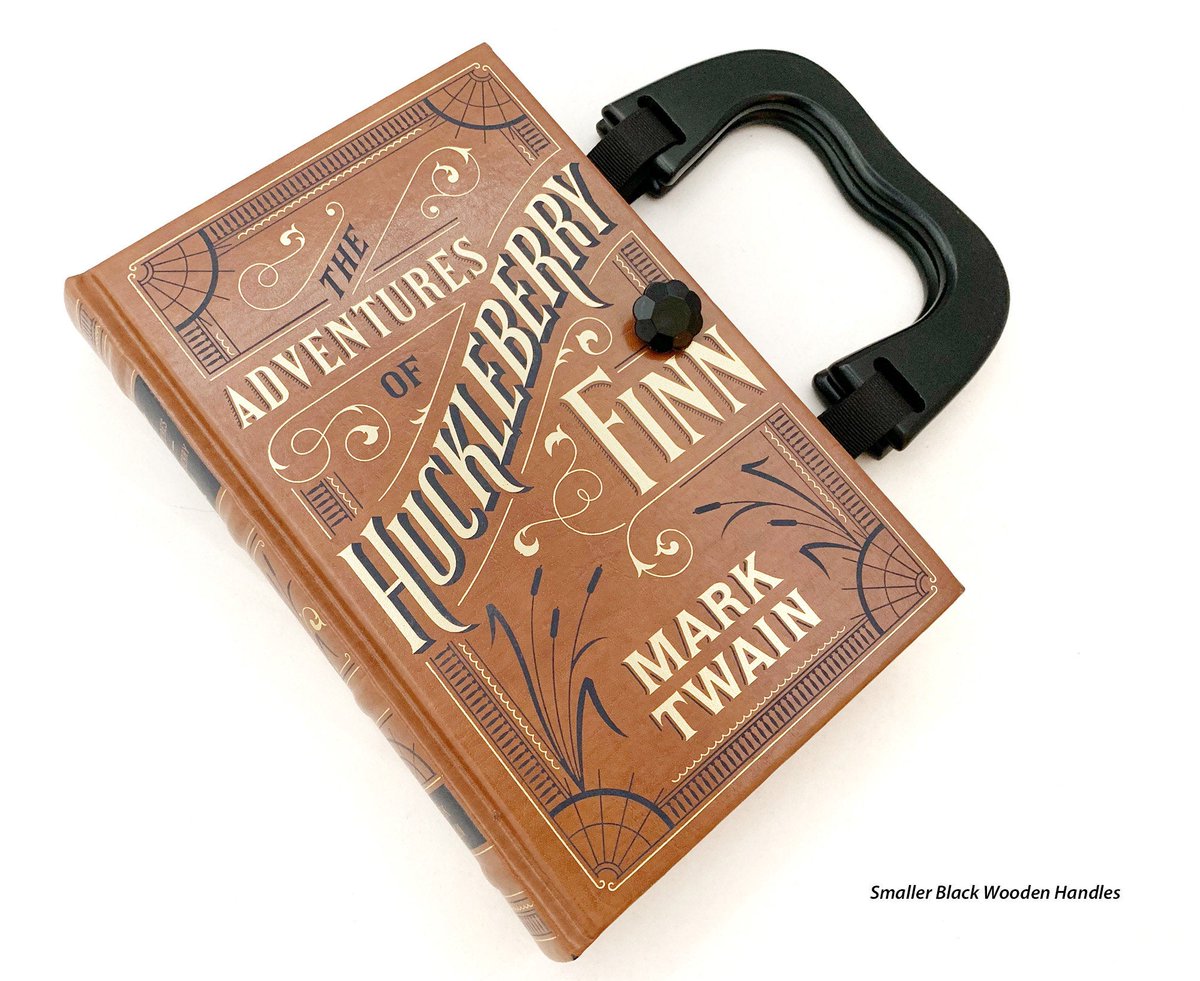 NovelCreations's tweet photo. Mark Twain Book Purse - Huckleberry Finn Book Purse - Book Clutch - Bookish Theme Book Cover Handbag - Cabin Decor https://t.co/6pBBpxNBDt #booklover #Etsymntt #bookpurse #BookReaderGift https://t.co/9YPvCG0qJP