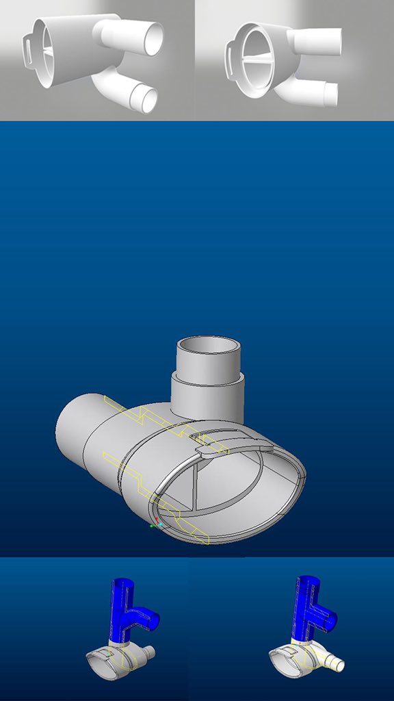 Terminados los modelos 3D, está tarde tendremos las@impresiones para las@pruebas mecánicas y físicas .