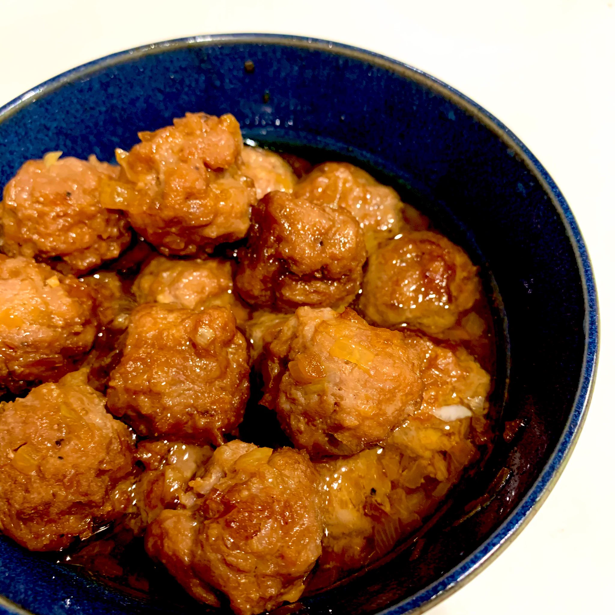 @ore825 ちょうど、ひき肉で何を作るか悩んでいたので早速作りました！(子どもも食べやすいように小さめ)
簡単で、とても美味しかったです😆
ありがとうございました✨ 