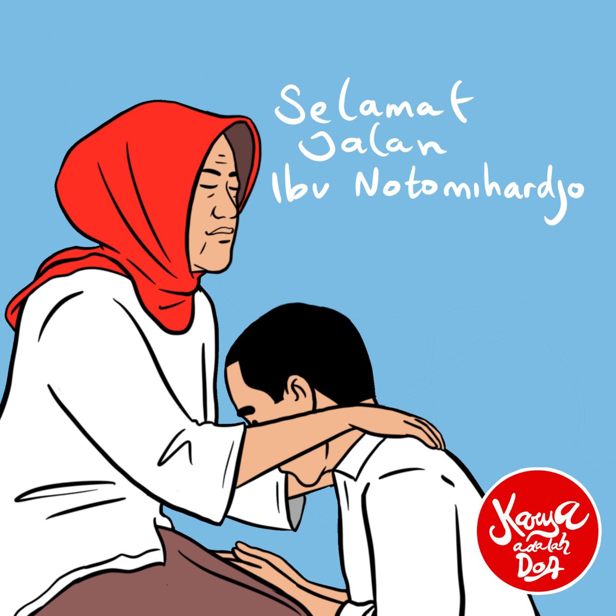 Innalillahi wa inna ilaihi rojiuun...
Telah wafat, Ibunda tercinta dari Bapak Presiden Joko Widodo Semoga almarhumah  diterima semua amal ibadahnya &amp; wafat dlm keadaan husnul khotimah. #karyaadalahdoa