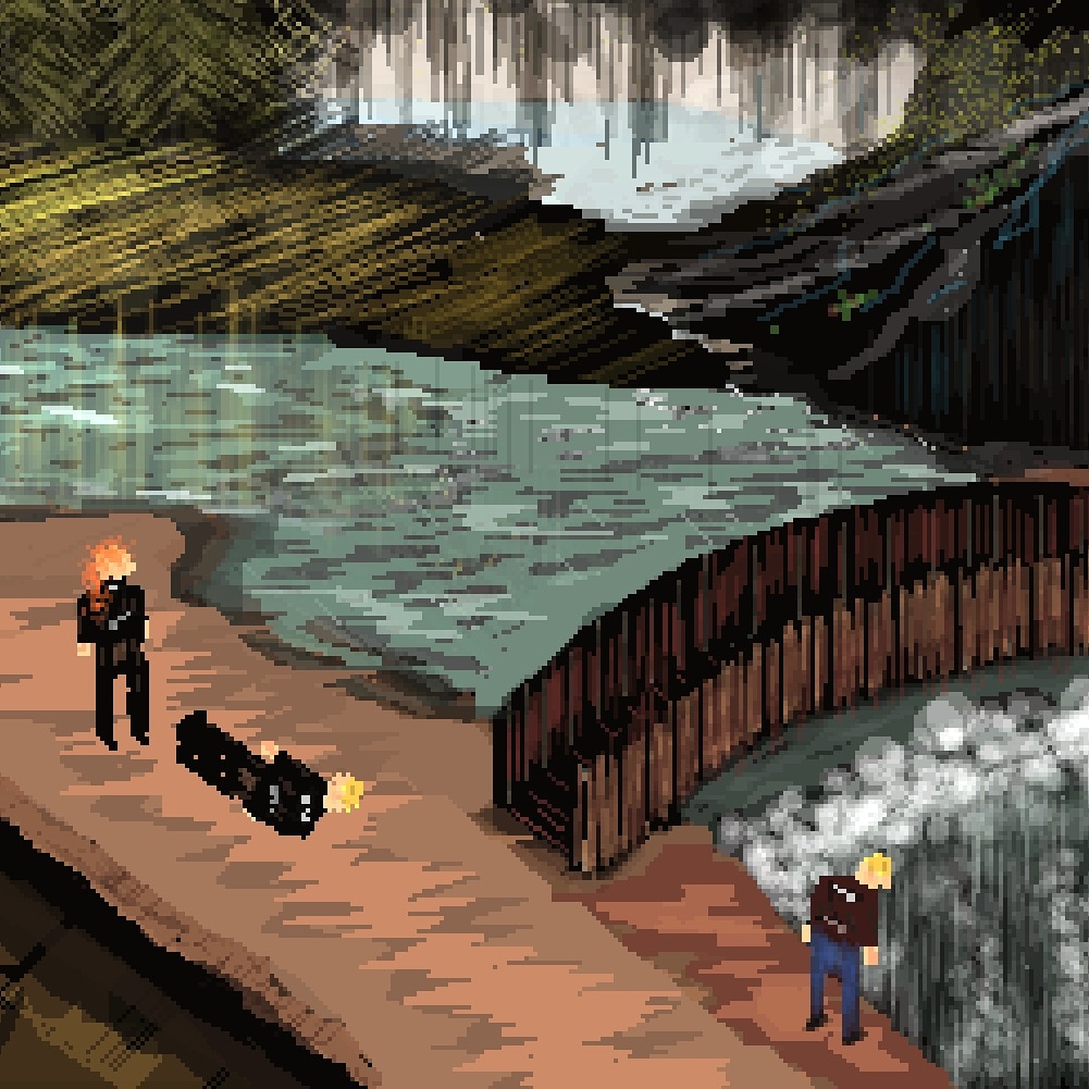 djshirty's tweet photo. A story unfolding #gamedev #indiegame #pixelart #aseprite https://t.co/Fah0EaYlK5