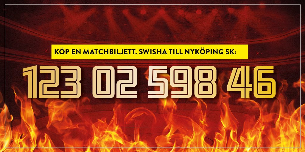Gryphonspodd's tweet photo. I kväll är det (fiktiv) match. Stötta Nyköping i kampen. Swisha in ett valfritt bidrag (matchbiljett) och följ matchen på twitter.
@Matte_L refererar. #soffsupporter https://t.co/d976jmOqCM