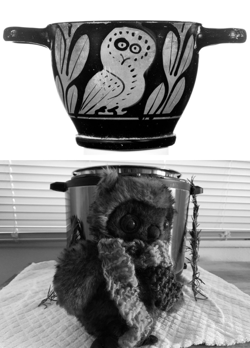 The black and white filter takes this to another level. https://www.getty.edu/art/collection/objects/9735/descended-from-the-spanner-group-lucanian-owl-skyphos-south-italian-lucanian-first-quarter-of-4th-century-bc/