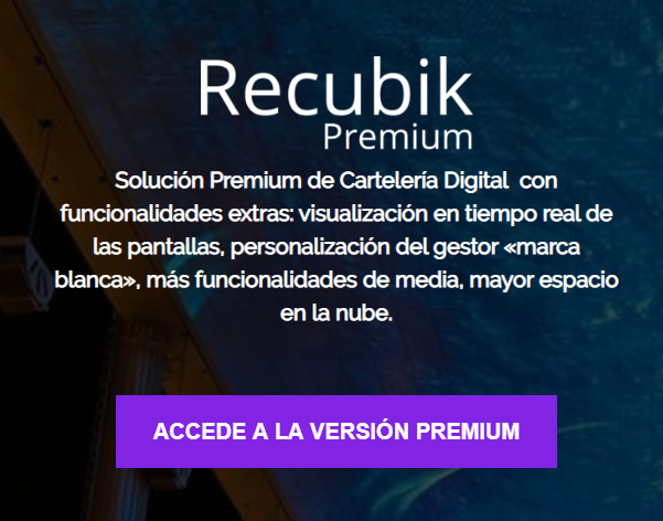 recubikds's tweet photo. Si sientes que necesitas una solución completa, no te pierdas nuestro Recubik Premium, pide una demo por MD. 
#recubik #carteleriadigital #digitalsignage https://t.co/YEPdKwyik1