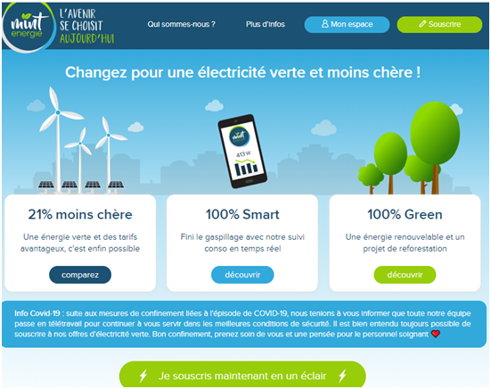 Y83536873's tweet photo. #RESTEZCHEZVOUS Profitez en, vous avez du temps pour faire des #economies et faire du bien à la #planète. Mon #astuce, passez chez @MintEnergie pour votre #contratelectricite. #energie verte et moins chère. Voici mon #codeparrain pour gagner 10 euros  https://t.co/EeMiCqP9yE https://t.co/oHKHeRkRqO
