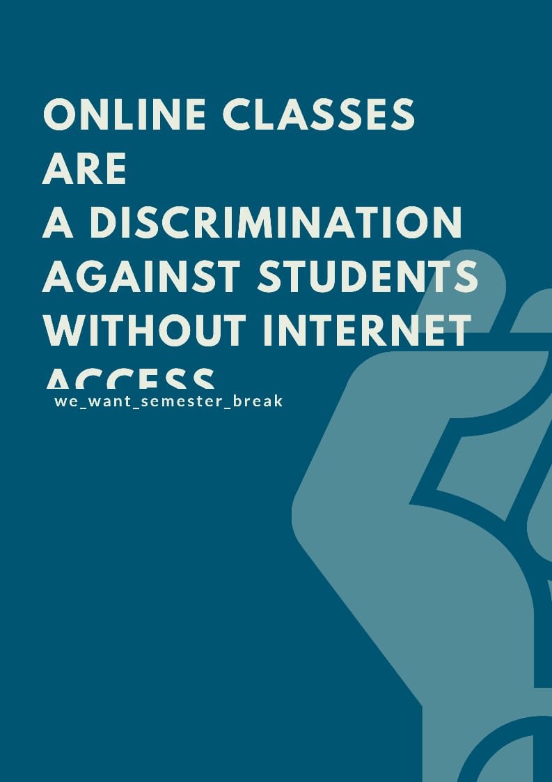 muzzamil_bajwa's tweet image. There’s a huge difference between taking a class in-person and participating in something online. 

Online classes are wasting of time.
#We_Want_Semester_Break
