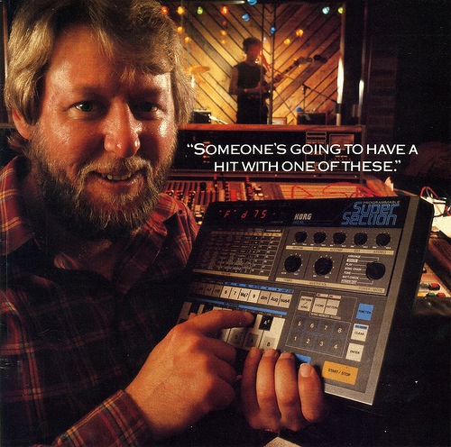 Martin Rushent.Yes. Rushent is obviously most famous for being the electro-pop pulse behind a succession of chart topping hits for the Human League starting with their Dare album in '81 