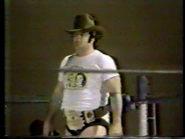 Next up is Terry Funk vs Cowboy Bill Watts from 1975.Bill Watts is the notorious genius behind Mid-South Wrestling in the 80s. But MY first exposure to him was the shoot interview where he throws around homophobic slurs, so fuck that guy.