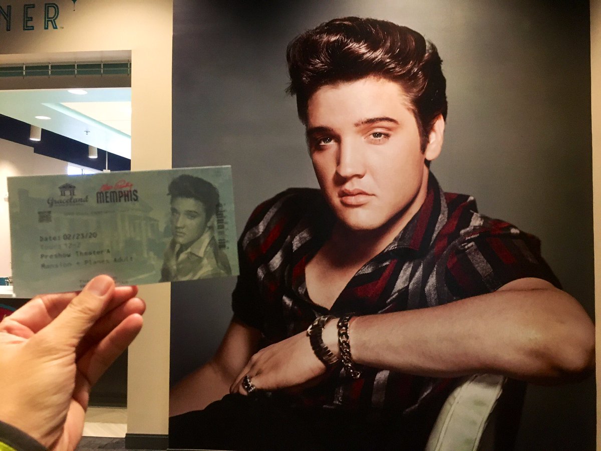 That’s the ticket.  #Elvis  #Graceland  #Memphis  #Tennessee  @VisitGraceland (2019 Feb 23)  https://www.graceland.com 