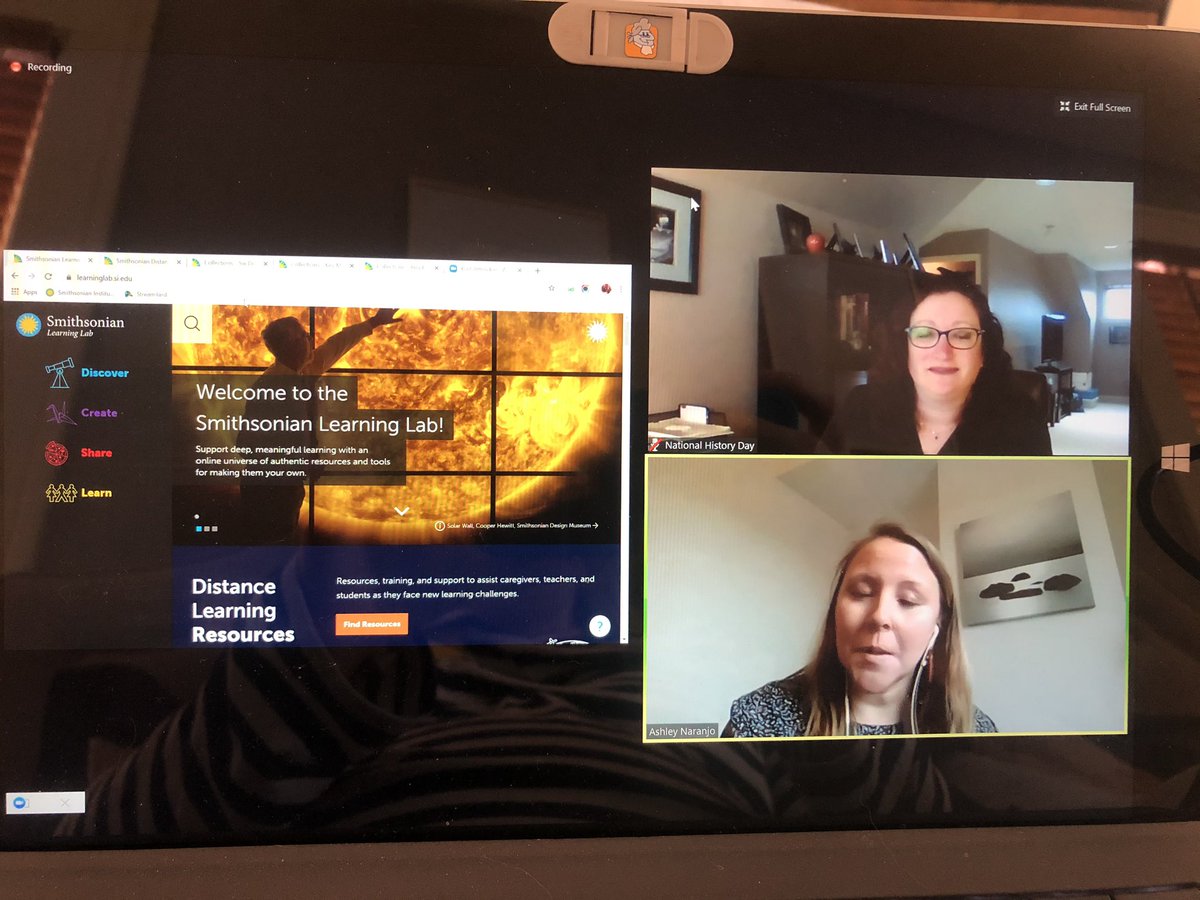 hezmac18's tweet image. Thank you @NationalHistory @SmithsonianEdu @smithsonian for this webinar opportunity! Learning some great tips &amp;amp; resources to support virtual/remote learning in SS! #neverstoplearninghcs #expectexceptionalhcs