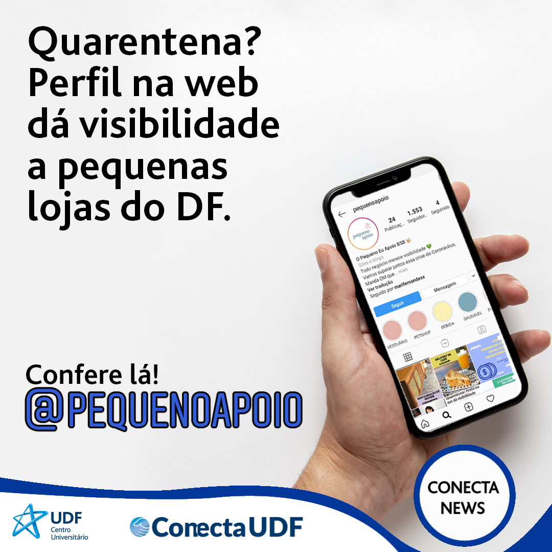 conectaudf's tweet photo. Um perfil criado recentemente no Instagram nasceu para dar visibilidade gratuita aos pequenos lojistas do Distrito Federal que tentam manter a venda de produtos por meio do delivery em tempos de confinamento. Saiba mais: https://t.co/k7A4155Y76 https://t.co/SZjwxYfVPr