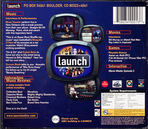 dreemteeth's tweet photo. found the LAUNCH CD-rom Magazine issue that introduced me to Morphine. https://t.co/UU3Uy6ooIT