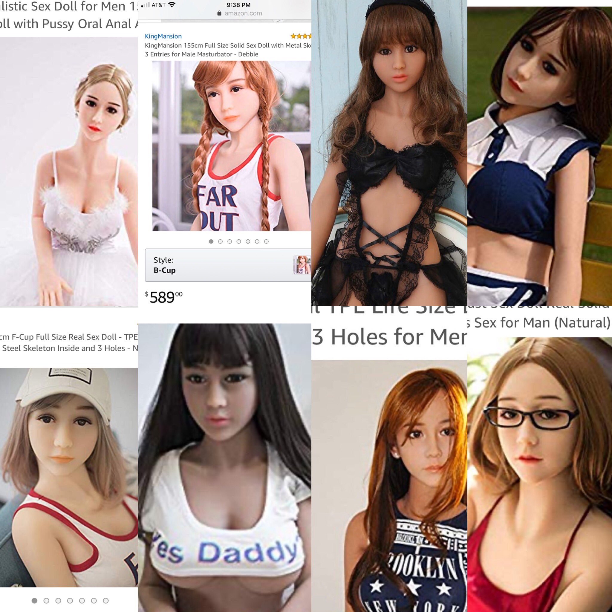 Landon Starbuck على X: This epidemic is hiding in plain sight; on Amazon  in fact. The demand for sex dolls resembling young girls is a symptom of  the growing demand for child
