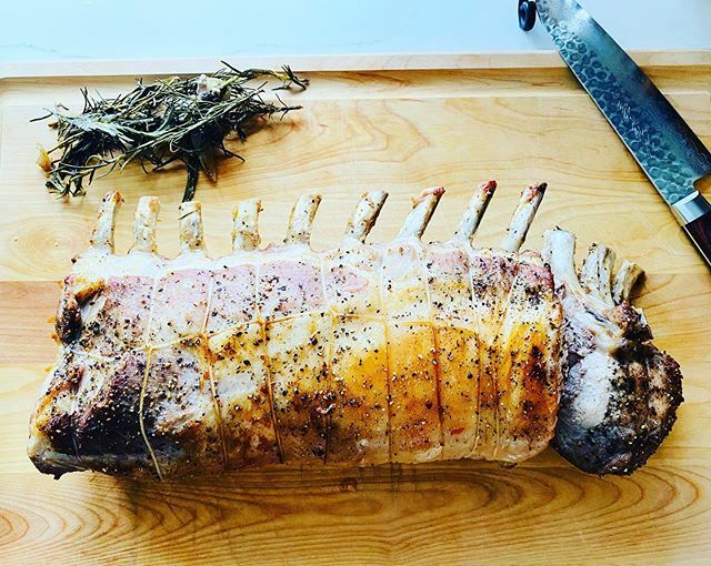 Cooking more at home. This <a href="/foodandwine/">Food & Wine</a> bone in pork loin was incredible. Served over polenta.  <a href="/edwardsmeats/">Edwards Meats</a> 
#foodhigh5280 #foodandwine #cookathome #stayhome ift.tt/2Ujf8vM