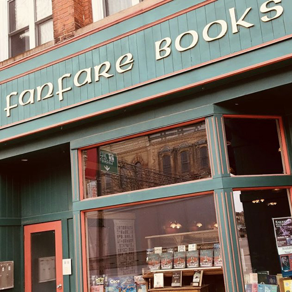 Our local bookseller, Fanfare Books, is doing their part to get you books during Covid 19! Call the store between 11 &amp; 2 on weekdays, email fanfare@cyg.net or call Bob on his cell 519-801-5606 &amp; they'll deliver the books to you! Stay safe &amp; lose yourself in some good books :)