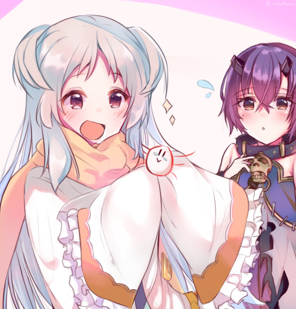 「「カニプリンにしてやるの～」
#プリコネR #ミヤコ 」|misukon(みすコン)🌷ゲーム開発中のイラスト