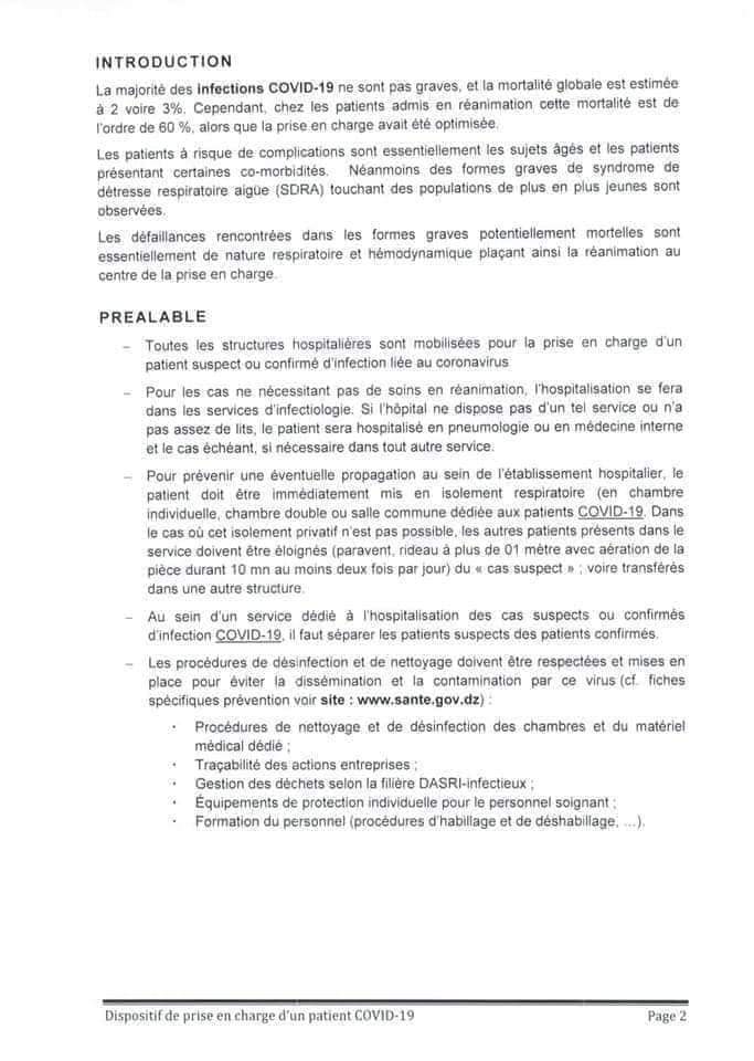 DrMohSIDIALI's tweet photo. Le #MSPRH valide la #chloroquine comme traitement pour le #Covid19
#Algeria #الجزائر #Algerie https://t.co/netM9hqvq2