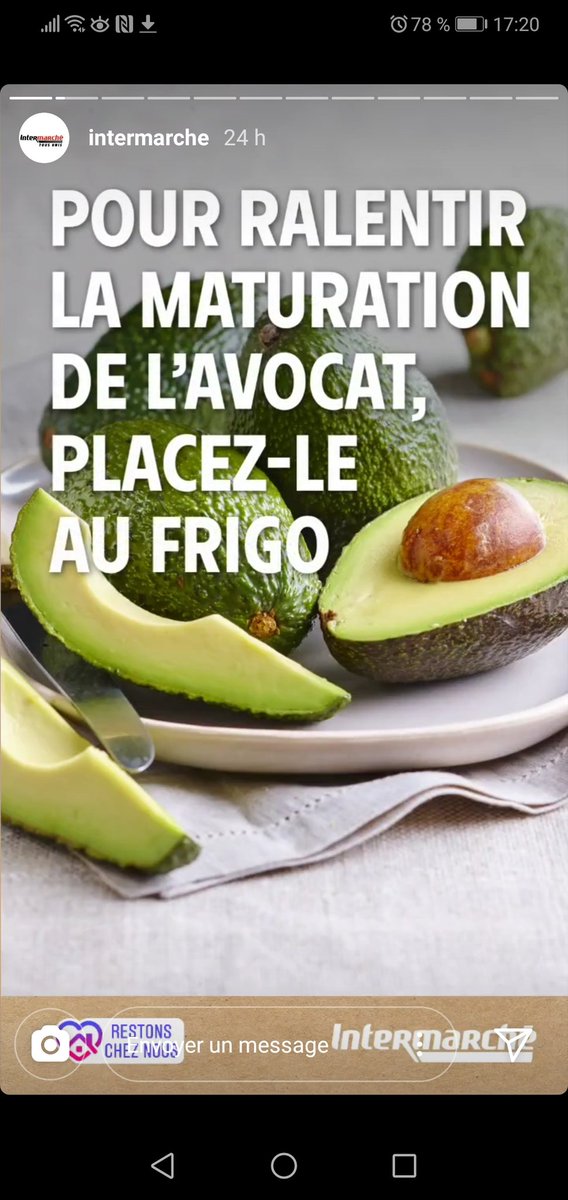 LINEAIRES's tweet photo. Intermarché diffuse ses conseils pour conserver plus longtemps ses fruits et légumes frais. #COVID19france #Intermarché https://t.co/aX3KSYLPme