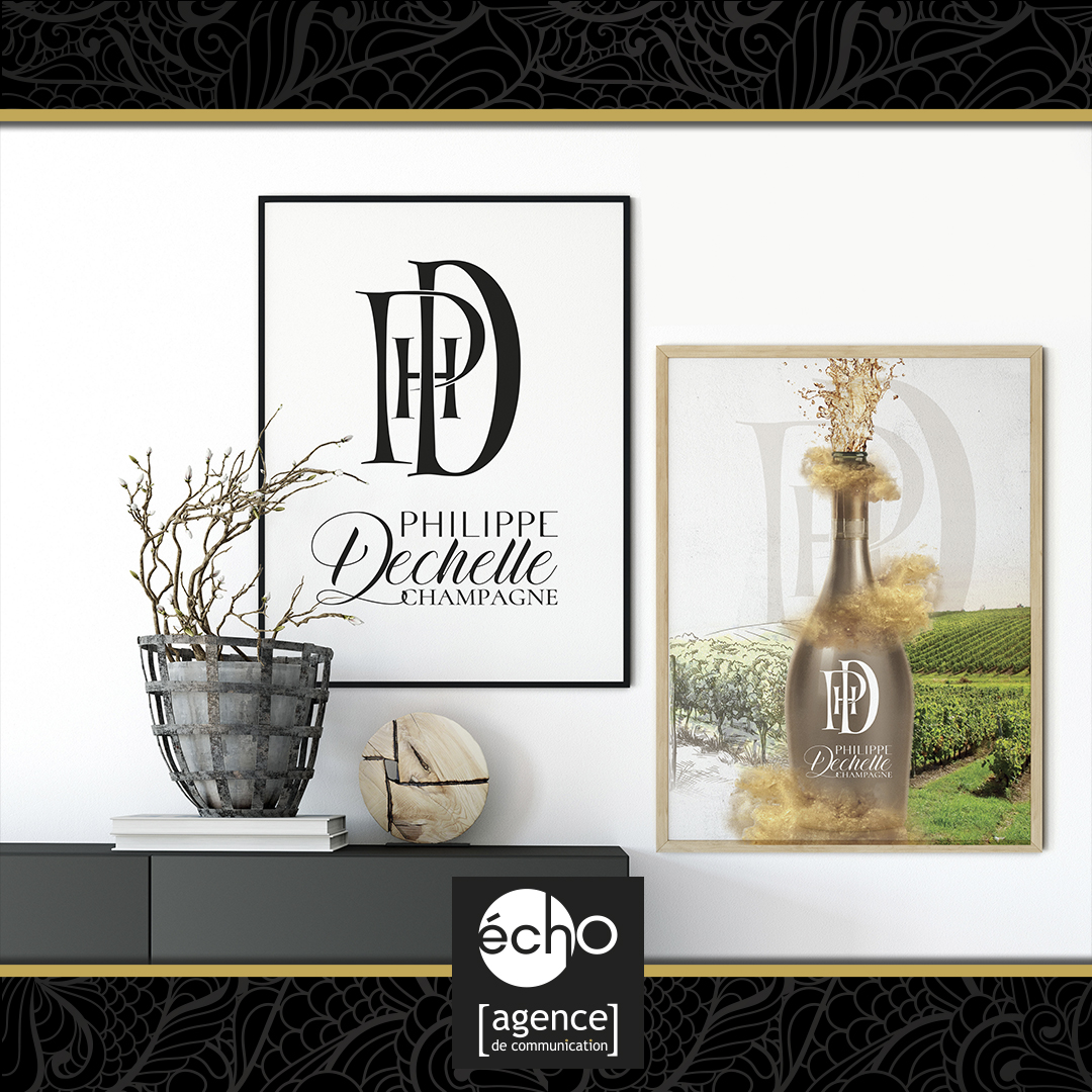 ◾ C.R.É.A.T.I.O.N ◾
La nouvelle maison de champagne Dechelle voit le jour et on a eu l’honneur de les accompagner pour la création de leur identité visuelle ! 😊 Ça brille, et on aime ça ! 🌟 Donnez-nous votre avis !
Découvrez leur site :  champagnephilippedechelle.com