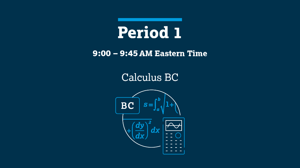 Free, optional, online AP classes launch today. View the full daily schedule here: spr.ly/60151QaER.

First period begins in an hour. AP Calculus BC students and teachers can click the link to join the class or set a reminder.

🔷 AP Calculus BC: spr.ly/60161QaEr