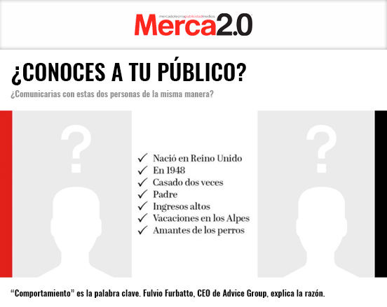 We are glad to announce the new editorial collaboration with <a href="/Merca20/">Merca2.0</a> the Mexican magazine specialized in marketing and advertising.
Don't miss the first article written by Fulvio Furbatto.
Read more bit.ly/2xkeIMO
#digitalloyalty #customerexperience #digitalmarketing