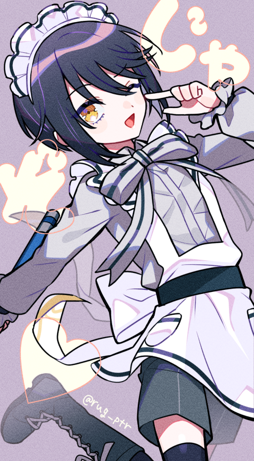 まほやく「#まほやく_FA 始めたて感想らくがき
お掃除ホワイトかわいい/食べてくれるミス」|ルジエ/ラギーのイラスト