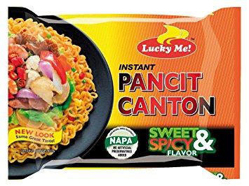 karasuno  lucky me instant pancit canton sweet and spicy flavor