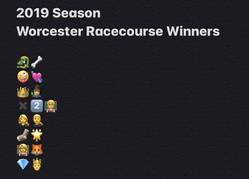 Worcester Racecourse tweet media