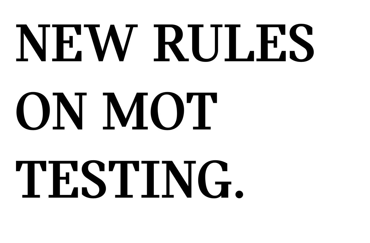 To see the breakdown of the new rules on MOT testing for light vehicles.
Click here: sopermini.co.uk/about/news/new…