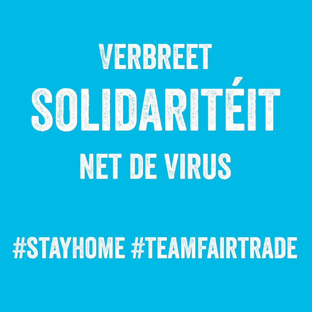 FairtradeLU's tweet photo. Show #solidarity. Take care of people whose lives have been turned around by #Coronavirus 💪

#teamfairtrade #fairtradetogether #allzesummen #coronavirus #covid19 https://t.co/phrHlwaANX