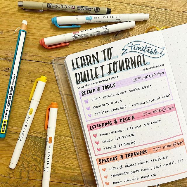 Want to learn how to #bulletjournal with me? 📚 Join me live today / 27 / 30 March for 3 free classes! I’ll talk you through exactly how to start, teach you some simple techniques to make your journal look cute as well as some of my favourite spreads … ift.tt/3alehAj