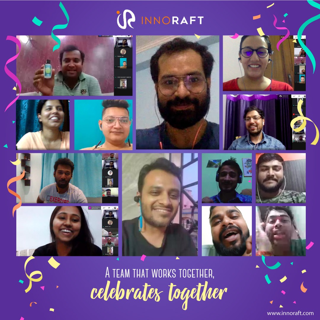innoraft's tweet image. Wishing our COO Mr Basant Sharma a very happy birthday! Catch a glimpse of happy faces as we celebrated from our homes! #workfunhome
innoraft.com
.
.
.
.
.
.
.
.
#Celebrations #Innoraft #TeamMembers #Birthdays #Websolutions #WebsiteDevelopment #Developer #TeamBuilding