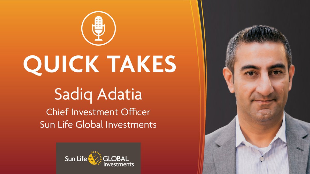 “There are opportunities for long-term investors like us, but we can’t ignore that a fair amount of risk remains.” Listen for more from <a href="/SLGI_Canada/">Sun Life Global Inv.</a> CIO Sadiq S. Adatia ow.ly/poQA50yUsa9