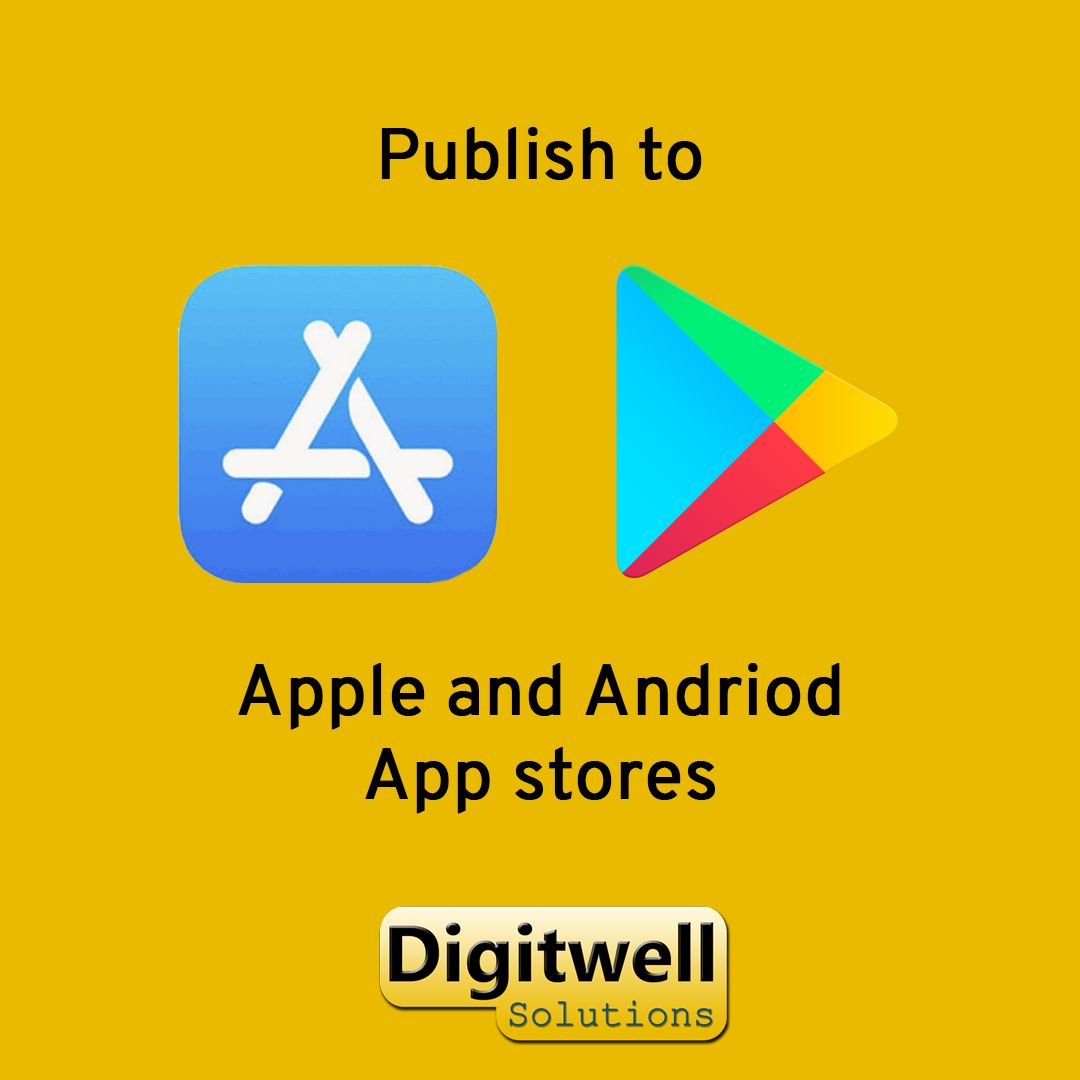 Don’t miss out on half your customers.  At Digitwell we develop apps for Apple and Google at the same time, so you can reach everyone.

#MobileApp #Apple #Android #TailoredApp #AppStores #Digitwell