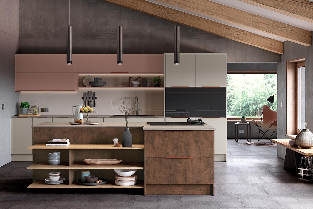 Our kitchen of the week is the stunning Deco from Masterclass Kitchens 🌿 Deco is a bold and modern kitchen, with the stone effect adding a dramatic edge. Call us to find out more📞 #dreamkitchen #masterclassmoments #interiordesign