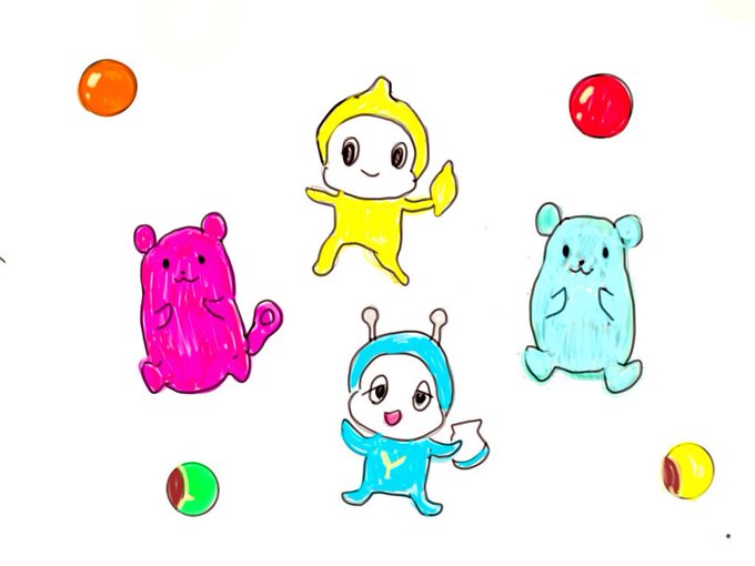 お菓子キャラのtwitterイラスト検索結果