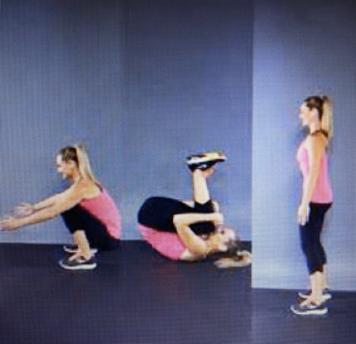 Missing swim training and want to practise your tumble turns - Tuck, Roll and Streamline jump! #keepmoving