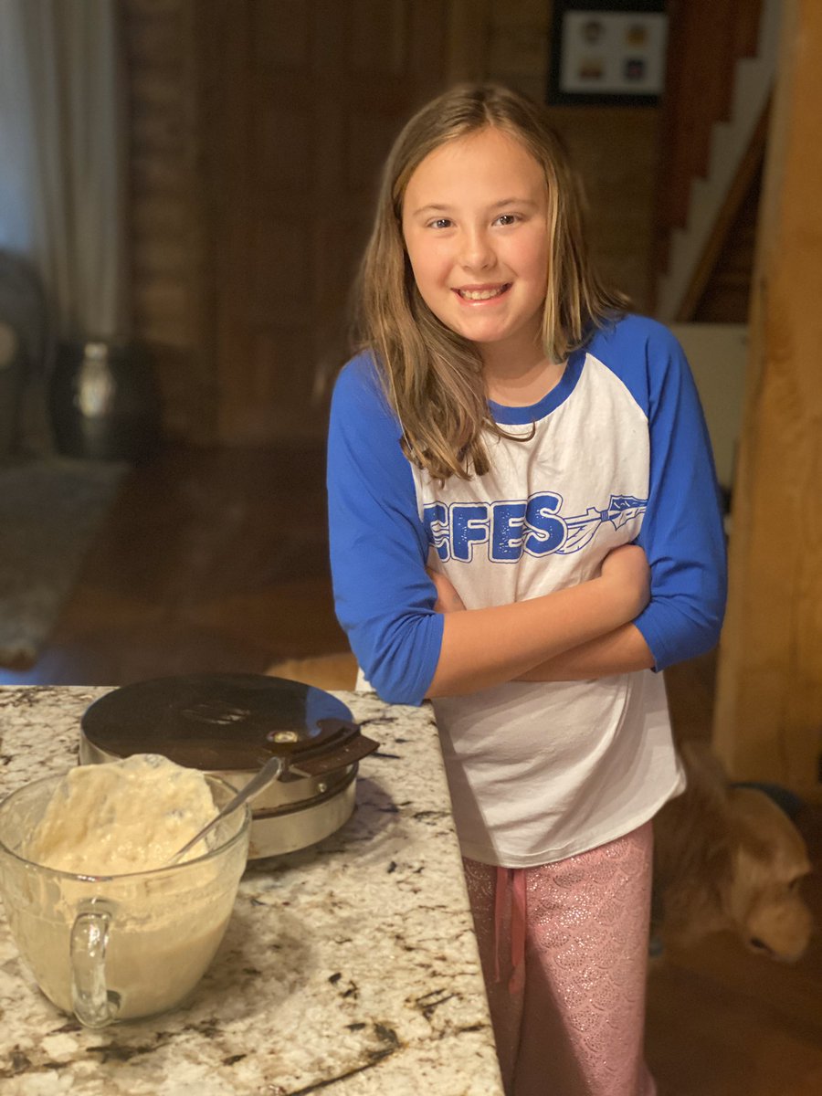 Happy National Waffle (&amp; syrup?) day! #MotivatedMustangs <a href="/CFESmustangs/">Colham Ferry Elem</a>