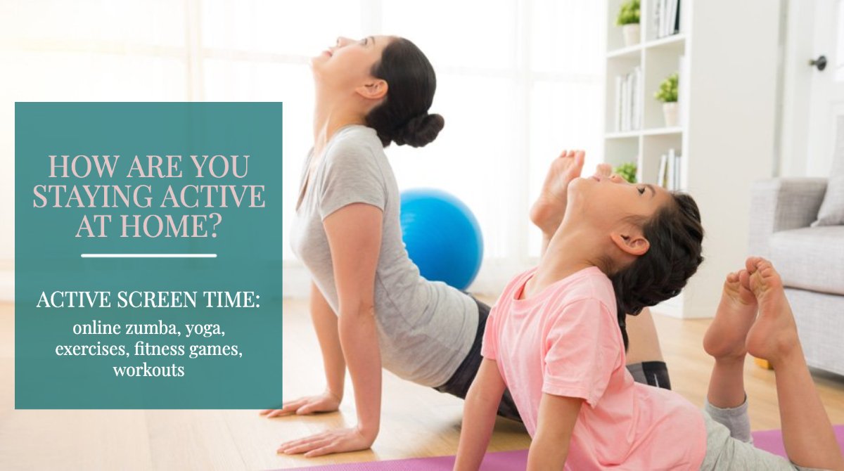 How are you staying active from home? Try these FREE fitness resources and share how you’re staying active!
 
Live-Stream Workouts: ow.ly/X1JK50yTdys
On-Demand: ow.ly/h3qI50yTdyt
Kids Yoga: ow.ly/e9L250yTdyr