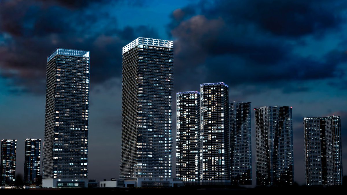 まっきぃ Twitterren バニラ建築学部 夜景メインの現代建築やってます 遠景 夜景だと分かりにくいかなぁ Minecraft マインクラフト T Co 19yw0moqmi Twitter
