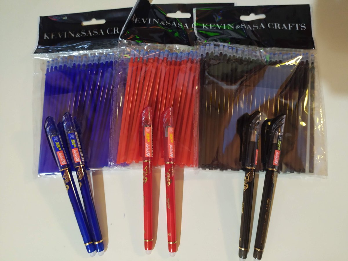 2 boligrafos borrables + 50 recambios
Por menos de lo que cuestan 3 recambios Pilot
Y con la misma duración y calidad.
aprendiendoconpeques.blogspot.com/2020/03/boligr…