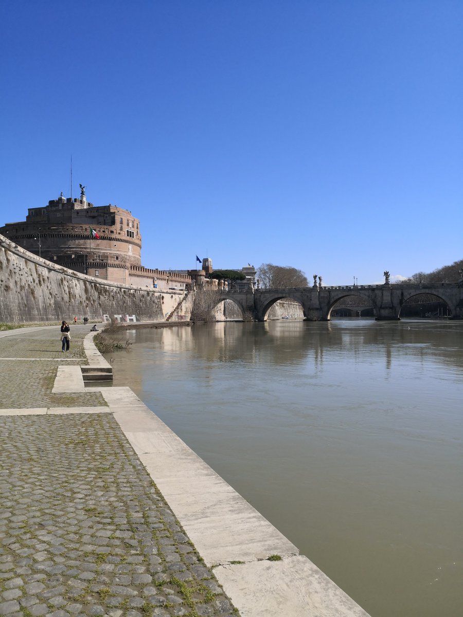 Davvero dopo il #COVID19  volete ricominciare a #viaggiare come facevate prima? Non vi è chiaro quanta parte abbia il #Turismo di massa in questa tragedia? Quanto fosse poco sostenibile ed etico? #torneremoaviaggiare sì, ma spero in modo diverso.
Saluti da una #Roma deserta